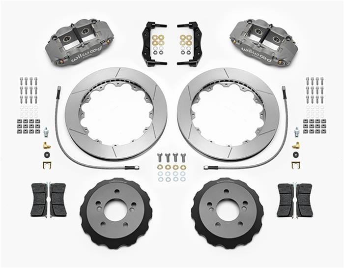 Wilwood Disc Brakes Wilwood Forged Narrow Superlite 4R Big Brake Rear Race Kits 140-14980 Autofit