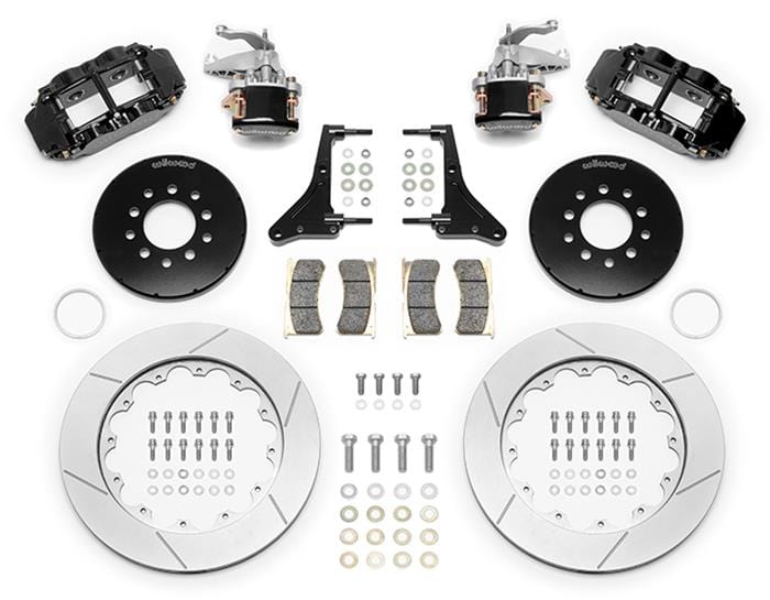 Wilwood Disc Brakes Wilwood Forged Narrow Superlite 4R-MC4 Big Brake Rear Parking Brake Kits 140-15348 Autofit