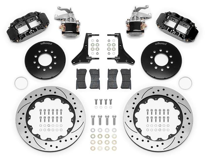 Wilwood Disc Brakes Wilwood Forged Narrow Superlite 4R-MC4 Big Brake Rear Parking Brake Kits 140-15348-D Autofit