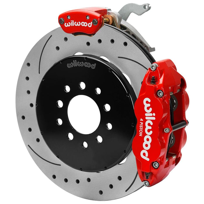 Wilwood Disc Brakes Wilwood Forged Narrow Superlite 4R-MC4 Big Brake Rear Parking Brake Kits 140-15348-DR Autofit