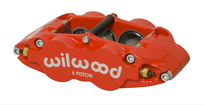 Wilwood Disc Brakes Wilwood Forged Narrow Superlite 6 Dust Seal Radial Mount Calipers 120-14437-RD Autofit