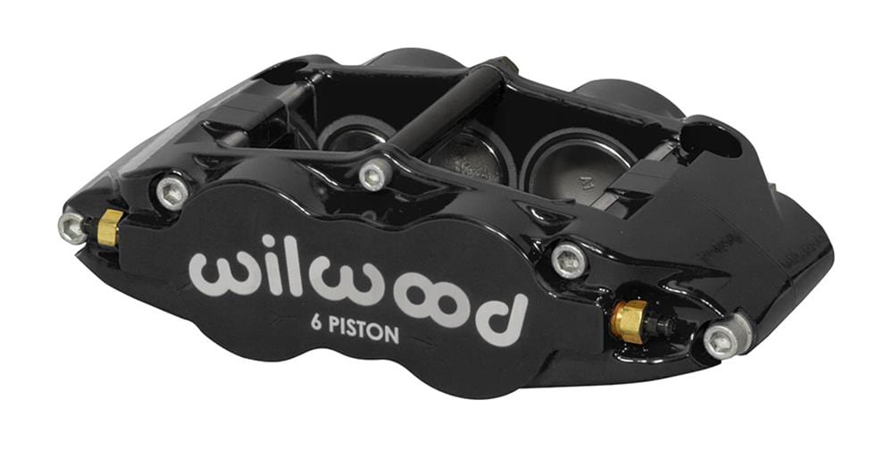 Wilwood Disc Brakes Wilwood Forged Narrow Superlite 6 Dust Seal Radial Mount Calipers 120-14489-BK Autofit