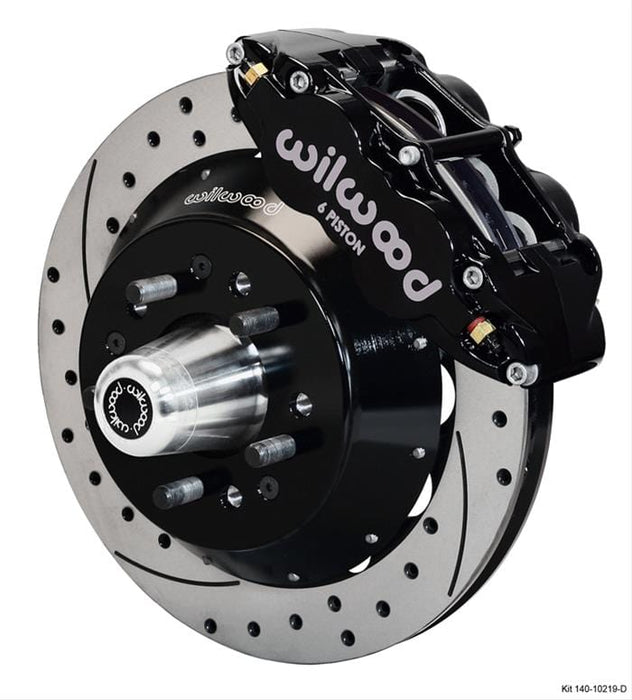 Wilwood Disc Brakes Wilwood Forged Narrow Superlite 6R Big Brake Front Brake Kits 140-10219-D Autofit