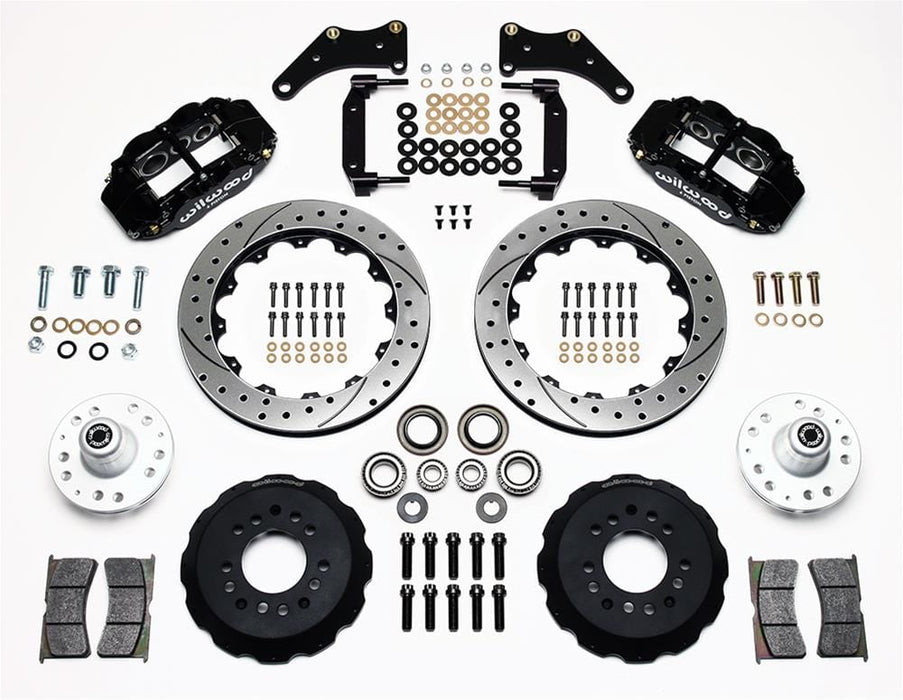 Wilwood Disc Brakes Wilwood Forged Narrow Superlite 6R Big Brake Front Brake Kits 140-10238-D Autofit