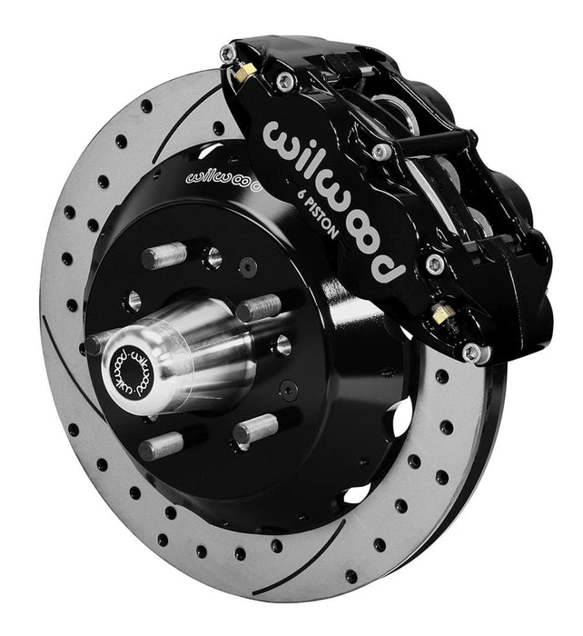 Wilwood Disc Brakes Wilwood Forged Narrow Superlite 6R Big Brake Front Brake Kits 140-10284-D Autofit