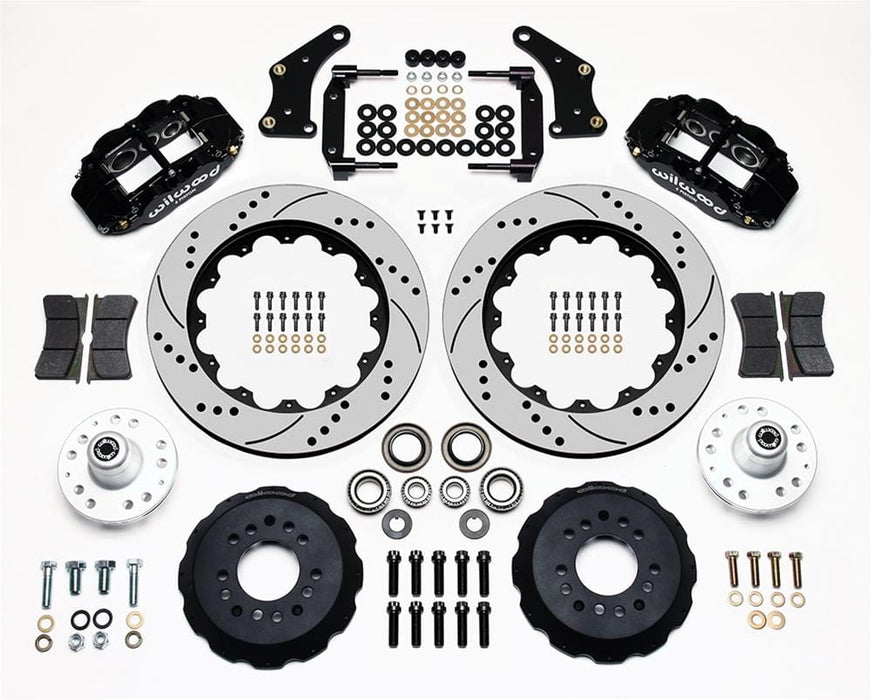 Wilwood Disc Brakes Wilwood Forged Narrow Superlite 6R Big Brake Front Brake Kits 140-10284-D Autofit