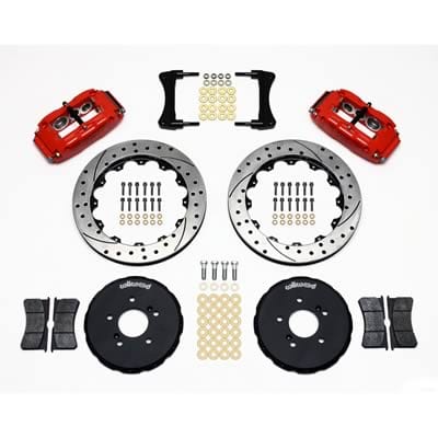 Wilwood Disc Brakes Wilwood Forged Narrow Superlite 6R Big Brake Front Brake Kits 140-10309-DR Autofit