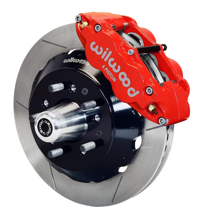Wilwood Disc Brakes Wilwood Forged Narrow Superlite 6R Big Brake Front Brake Kits 140-10485-R Autofit