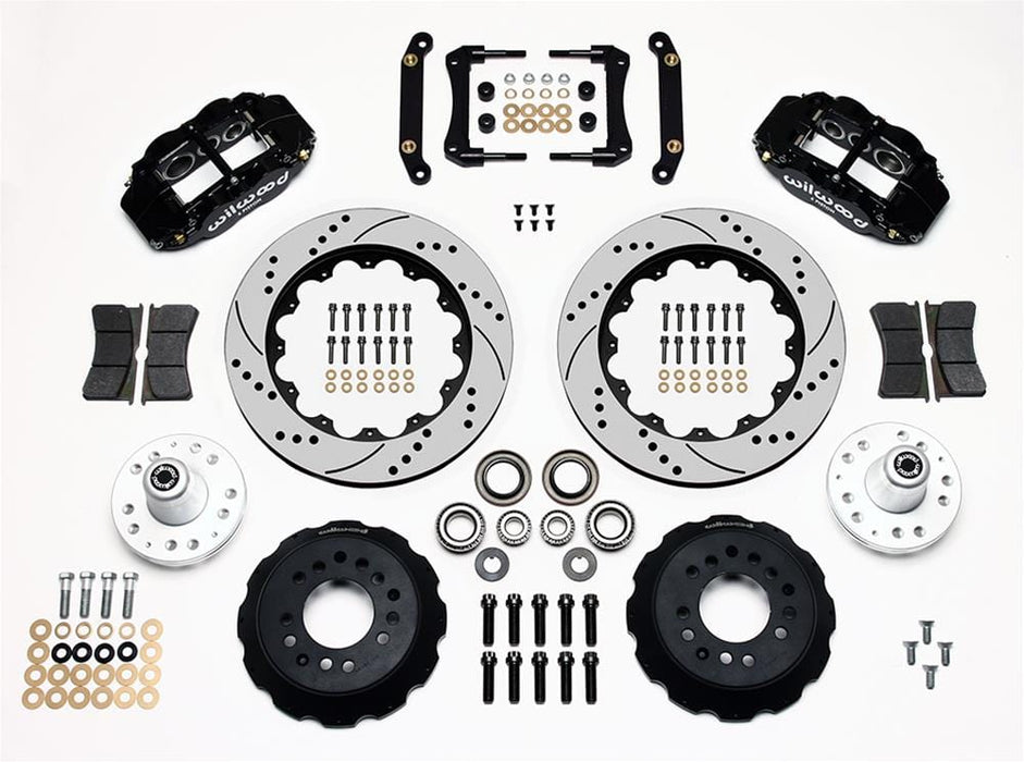 Wilwood Disc Brakes Wilwood Forged Narrow Superlite 6R Big Brake Front Brake Kits 140-10486-D Autofit