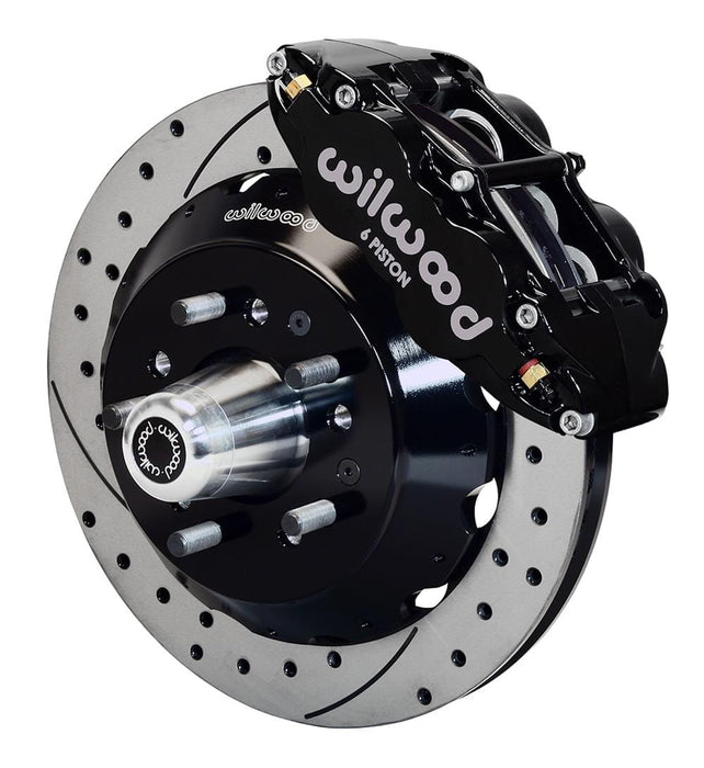 Wilwood Disc Brakes Wilwood Forged Narrow Superlite 6R Big Brake Front Brake Kits 140-10486-D Autofit