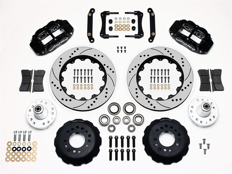 Wilwood Disc Brakes Wilwood Forged Narrow Superlite 6R Big Brake Front Brake Kits 140-10493-D Autofit