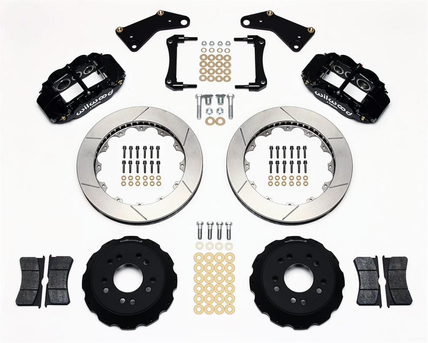 Wilwood Disc Brakes Wilwood Forged Narrow Superlite 6R Big Brake Front Brake Kits 140-10616 Autofit
