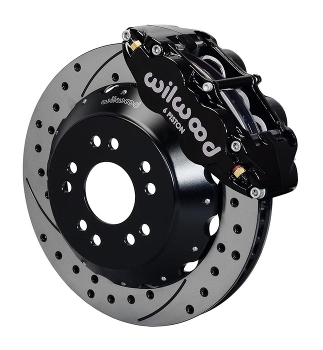Wilwood Disc Brakes Wilwood Forged Narrow Superlite 6R Big Brake Front Brake Kits 140-10616-D Autofit