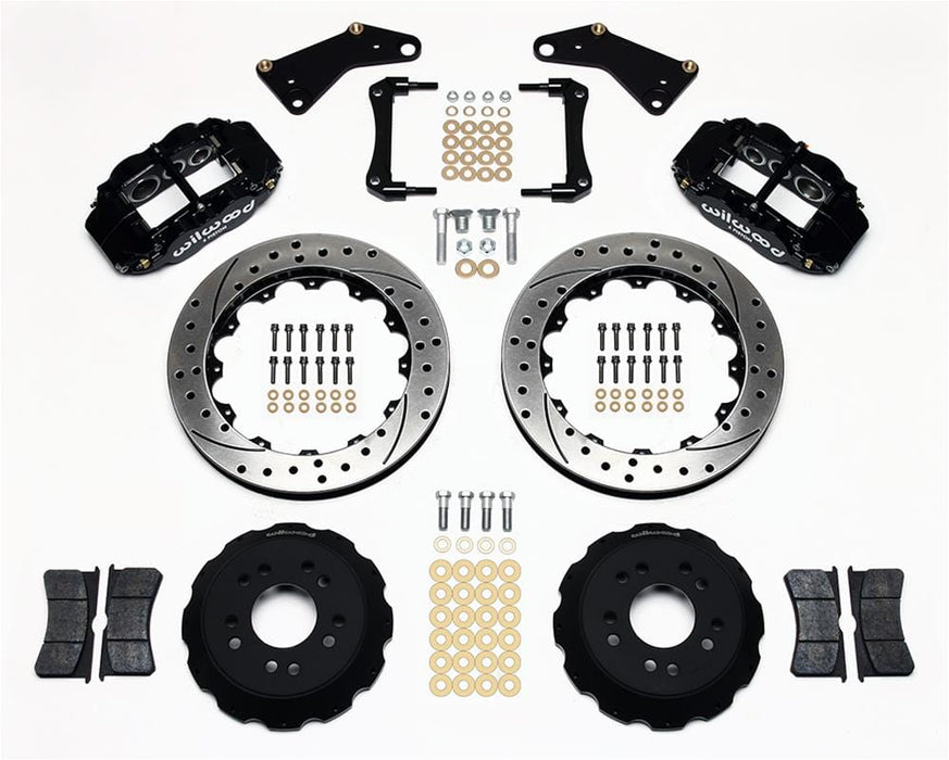 Wilwood Disc Brakes Wilwood Forged Narrow Superlite 6R Big Brake Front Brake Kits 140-10616-D Autofit
