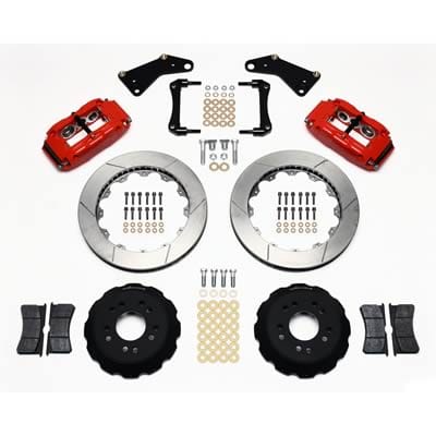 Wilwood Disc Brakes Wilwood Forged Narrow Superlite 6R Big Brake Front Brake Kits 140-10616-R Autofit