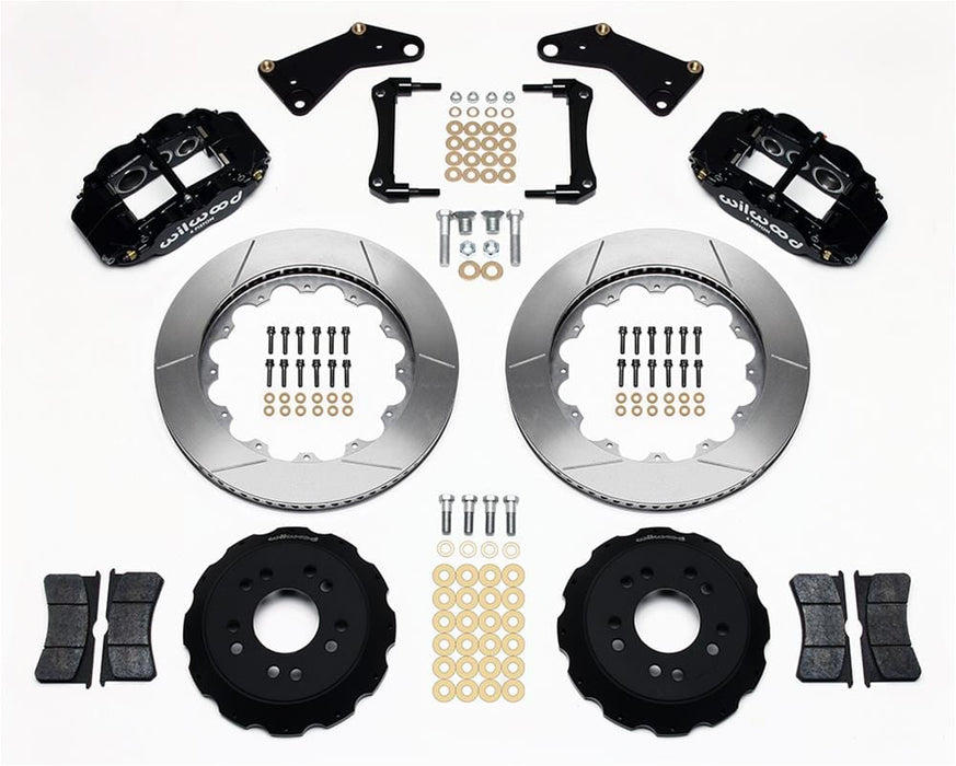 Wilwood Disc Brakes Wilwood Forged Narrow Superlite 6R Big Brake Front Brake Kits 140-10617 Autofit