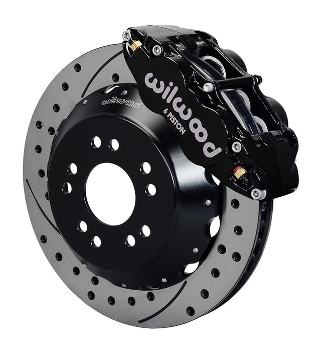 Wilwood Disc Brakes Wilwood Forged Narrow Superlite 6R Big Brake Front Brake Kits 140-10617-D Autofit
