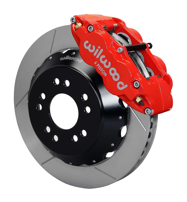 Wilwood Disc Brakes Wilwood Forged Narrow Superlite 6R Big Brake Front Brake Kits 140-10617-R Autofit