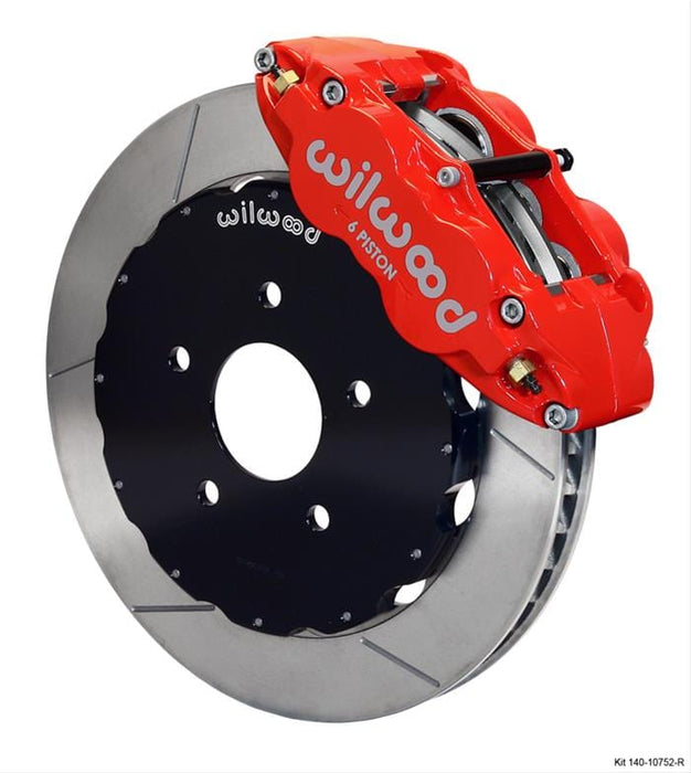 Wilwood Disc Brakes Wilwood Forged Narrow Superlite 6R Big Brake Front Brake Kits 140-10752-R Autofit