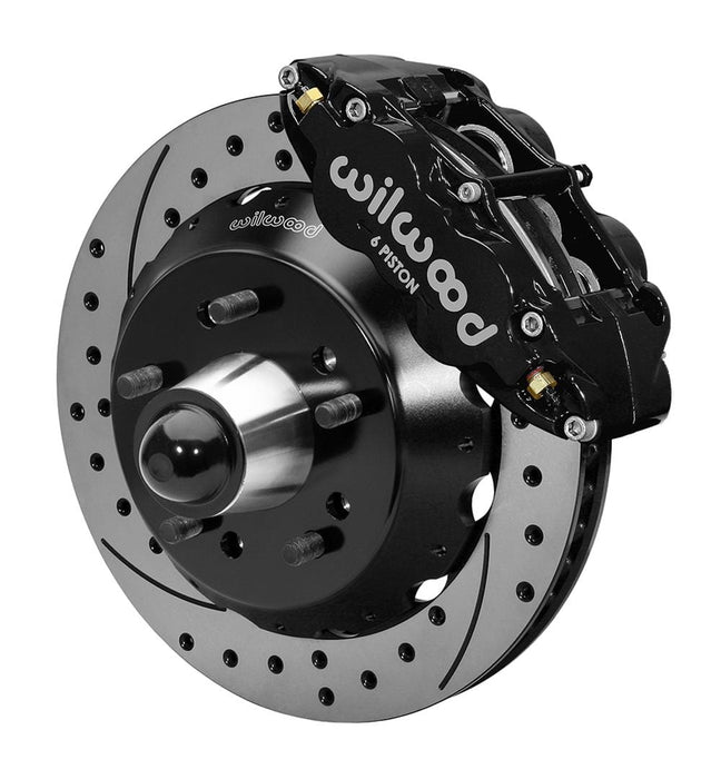 Wilwood Disc Brakes Wilwood Forged Narrow Superlite 6R Big Brake Front Brake Kits 140-10775-D Autofit