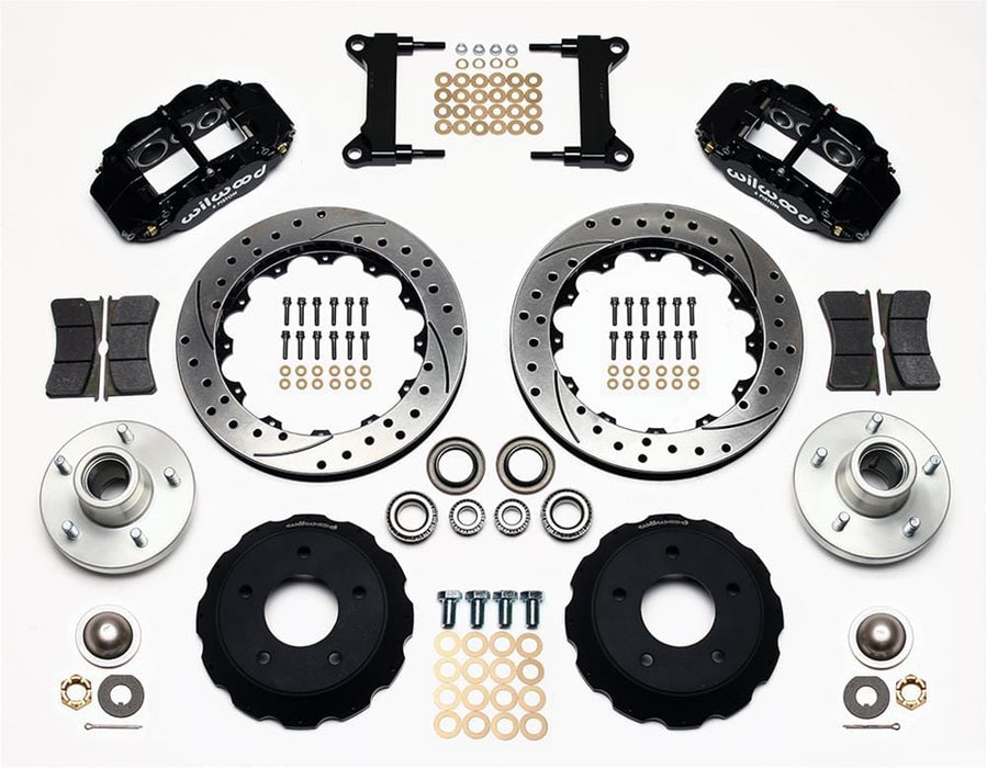 Wilwood Disc Brakes Wilwood Forged Narrow Superlite 6R Big Brake Front Brake Kits 140-10775-D Autofit