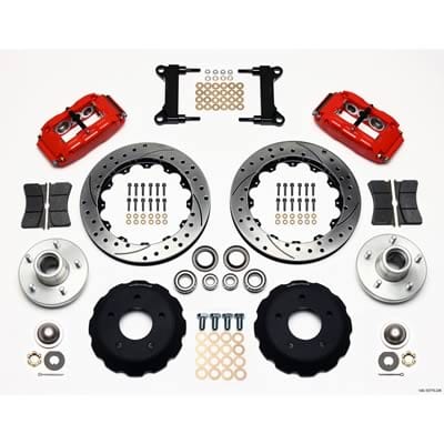 Wilwood Disc Brakes Wilwood Forged Narrow Superlite 6R Big Brake Front Brake Kits 140-10775-DR Autofit