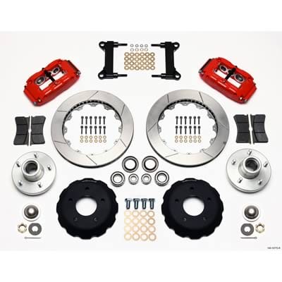 Wilwood Disc Brakes Wilwood Forged Narrow Superlite 6R Big Brake Front Brake Kits 140-10775-R Autofit