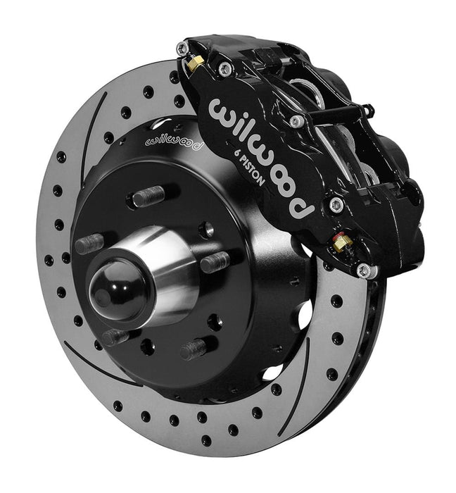 Wilwood Disc Brakes Wilwood Forged Narrow Superlite 6R Big Brake Front Brake Kits 140-10776-D Autofit