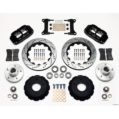 Wilwood Disc Brakes Wilwood Forged Narrow Superlite 6R Big Brake Front Brake Kits 140-10776-D Autofit