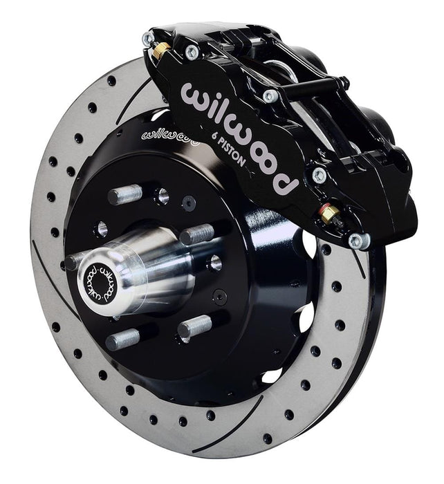 Wilwood Disc Brakes Wilwood Forged Narrow Superlite 6R Big Brake Front Brake Kits 140-10815-D Autofit