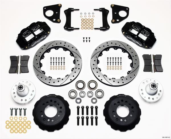 Wilwood Disc Brakes Wilwood Forged Narrow Superlite 6R Big Brake Front Brake Kits 140-10815-D Autofit