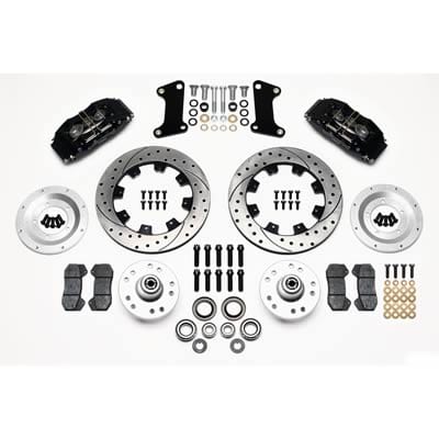 Wilwood Disc Brakes Wilwood Forged Narrow Superlite 6R Big Brake Front Brake Kits 140-10815-DR Autofit