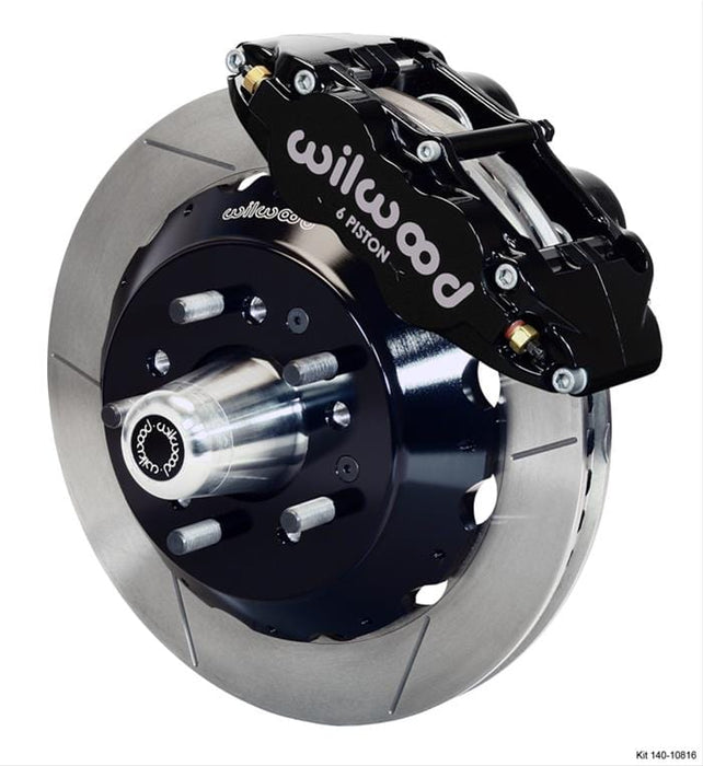 Wilwood Disc Brakes Wilwood Forged Narrow Superlite 6R Big Brake Front Brake Kits 140-10816 Autofit