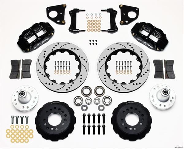 Wilwood Disc Brakes Wilwood Forged Narrow Superlite 6R Big Brake Front Brake Kits 140-10816-D Autofit
