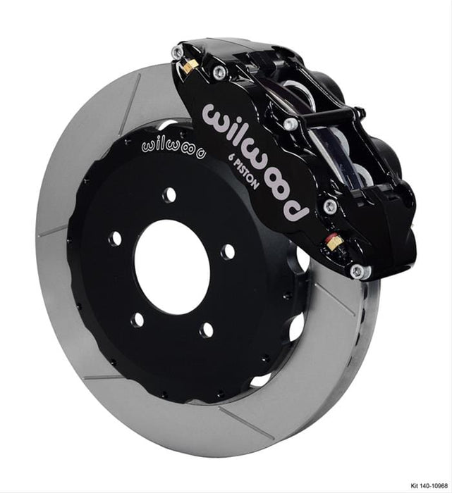 Wilwood Disc Brakes Wilwood Forged Narrow Superlite 6R Big Brake Front Brake Kits 140-10968 Autofit