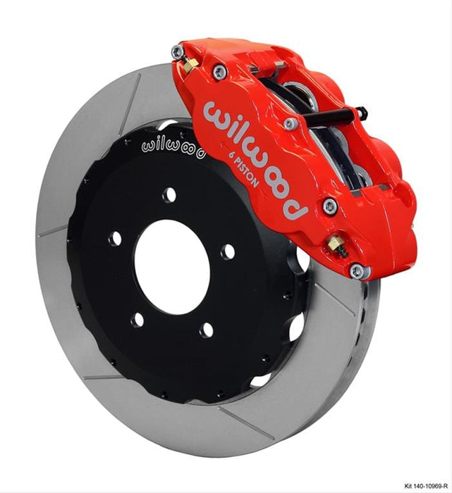Wilwood Disc Brakes Wilwood Forged Narrow Superlite 6R Big Brake Front Brake Kits 140-10969-R Autofit