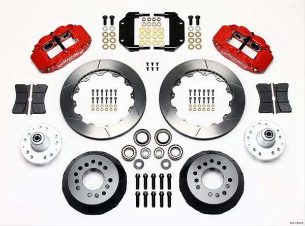 Wilwood Disc Brakes Wilwood Forged Narrow Superlite 6R Big Brake Front Brake Kits 140-11548-R Autofit