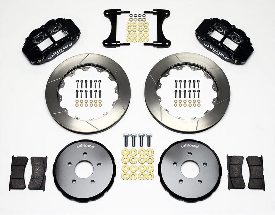 Wilwood Disc Brakes Wilwood Forged Narrow Superlite 6R Big Brake Front Brake Kits 140-11583 Autofit