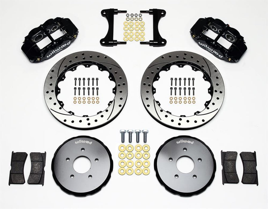 Wilwood Disc Brakes Wilwood Forged Narrow Superlite 6R Big Brake Front Brake Kits 140-11583-D Autofit