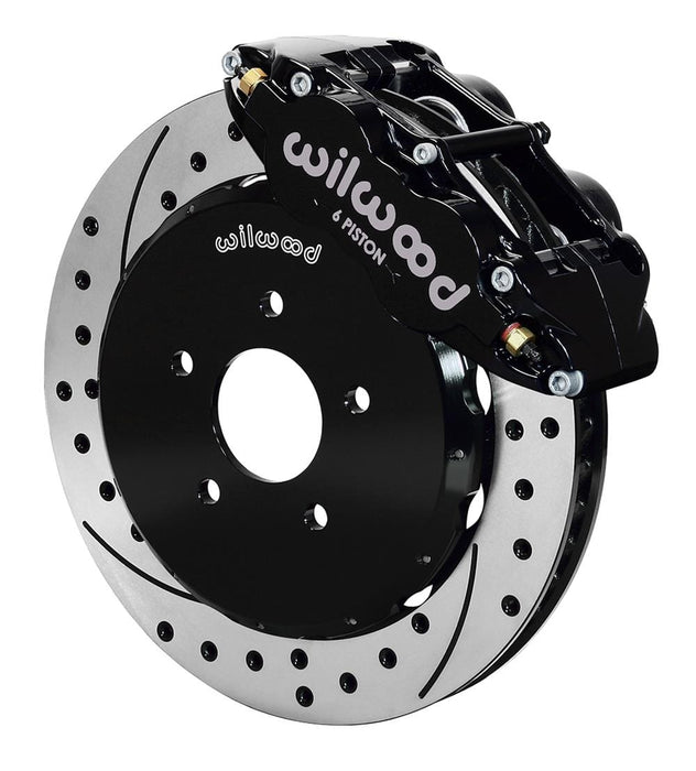 Wilwood Disc Brakes Wilwood Forged Narrow Superlite 6R Big Brake Front Brake Kits 140-11583-D Autofit