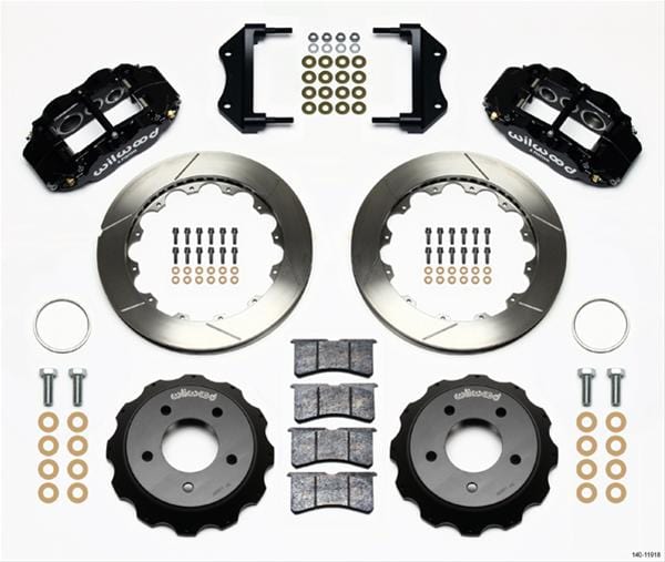 Wilwood Disc Brakes Wilwood Forged Narrow Superlite 6R Big Brake Front Brake Kits 140-11918 Autofit