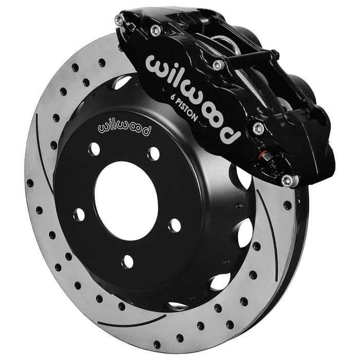 Wilwood Disc Brakes Wilwood Forged Narrow Superlite 6R Big Brake Front Brake Kits 140-11918-D Autofit