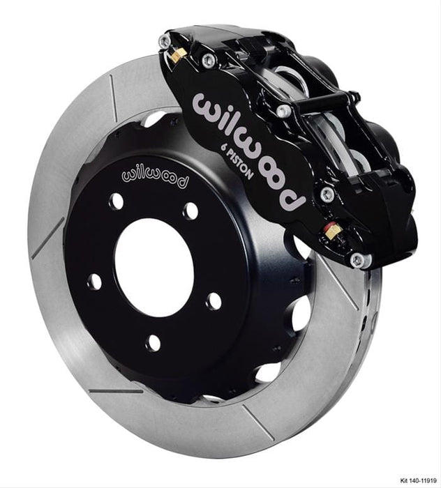Wilwood Disc Brakes Wilwood Forged Narrow Superlite 6R Big Brake Front Brake Kits 140-11919 Autofit