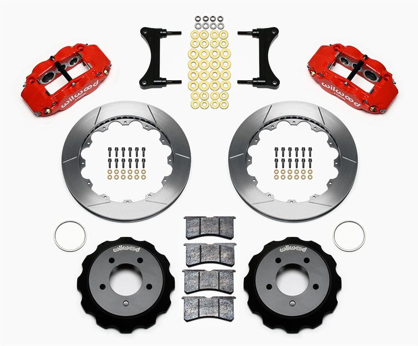 Wilwood Disc Brakes Wilwood Forged Narrow Superlite 6R Big Brake Front Brake Kits 140-11963-R Autofit