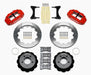 Wilwood Disc Brakes Wilwood Forged Narrow Superlite 6R Big Brake Front Brake Kits 140-11963-R Autofit