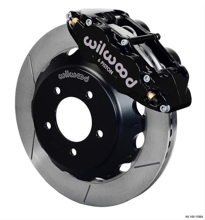Wilwood Disc Brakes Wilwood Forged Narrow Superlite 6R Big Brake Front Brake Kits 140-11964 Autofit