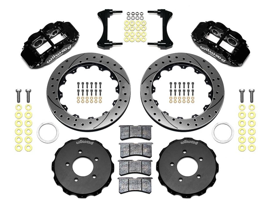 Wilwood Disc Brakes Wilwood Forged Narrow Superlite 6R Big Brake Front Brake Kits 140-11978-D Autofit