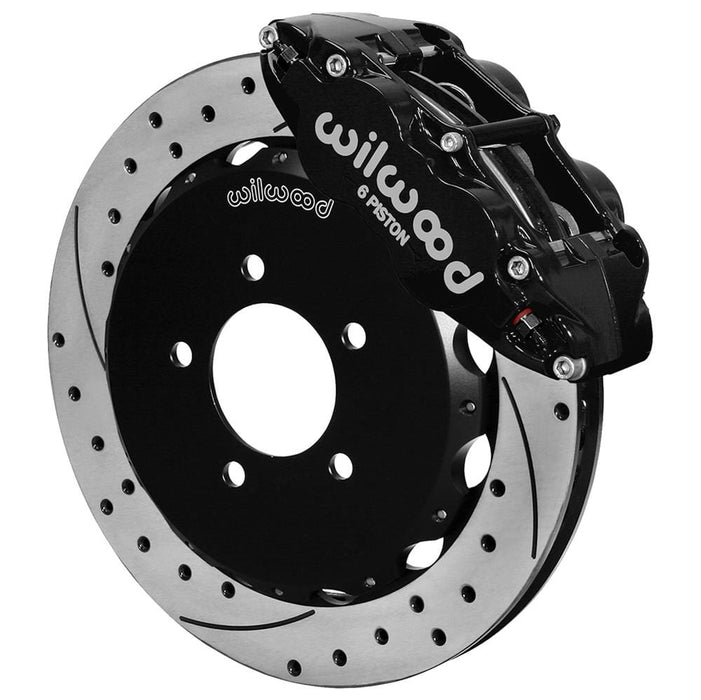 Wilwood Disc Brakes Wilwood Forged Narrow Superlite 6R Big Brake Front Brake Kits 140-11978-D Autofit
