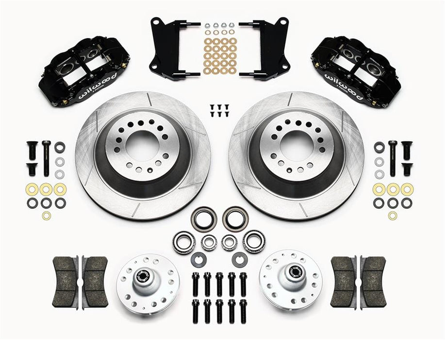 Wilwood Disc Brakes Wilwood Forged Narrow Superlite 6R Big Brake Front Brake Kits 140-12271 Autofit