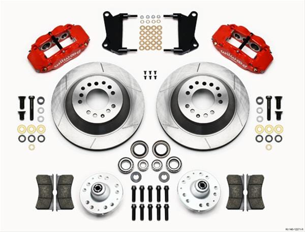 Wilwood Disc Brakes Wilwood Forged Narrow Superlite 6R Big Brake Front Brake Kits 140-12271-R Autofit